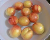 Hình bước làm 1 của món Đào ngâm giòn