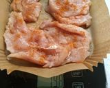 Tojáskrémes csirkemell, steak burgonyával, friss salátával - airfryer-ben recept fázis 2 fotója