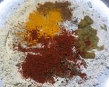 A picture of step 1 of Tandoori Missi roti.