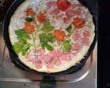 Foto langkah ke 4 dari resep Focaccia Garden (Panggang Teflon).