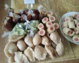 Foto langkah ke 6 dari resep Pempek DOS tanpa ikan.