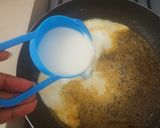 A picture of step 3 of Baked caramel popcorns.