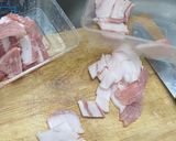 Hình bước làm 1 của món Mắm kho quẹt tỏi ớt ngon ngất ngây