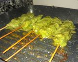 A picture of step 4 of Hariyali chicken tikka.
