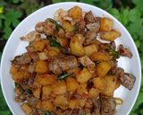 Foto langkah ke 5 dari resep Sambal goreng hati kentang.
