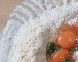 Foto del passaggio 2 della ricetta TORTELLINI ALL'ODORE DI RUCOLA RIPIENI DI ZUCCA CON MONTASIO E NOCI