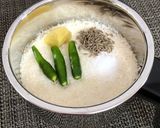A picture of step 2 of Coconut Chutney (With Coconut Powder).