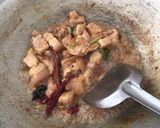 A picture of step 3 of Pork rice wine stew.