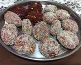 A picture of step 4 of Beetroot cutlets.