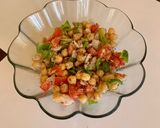 Foto del paso 5 de la receta Ensalada de garbanzos con atún