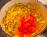 Foto del paso 5 de la receta: Calabacines rellenos y arroz a la cúrcuma fresca