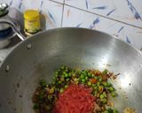 A picture of step 8 of Matar paneer burji.