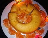 A picture of step 7 of Orange cake(without oven).