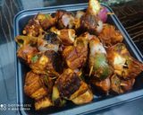 A picture of step 5 of Grilled Paneer Tikka.