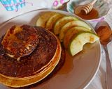 Φωτογραφία βήματος 3 της συνταγής Pancakes μήλου 🍎🍎🍎
