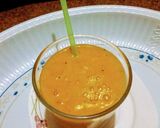 A picture of step 2 of Coffee Mango Capucinno.