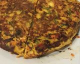 Foto del paso 6 de la receta: Tortilla de zapallito verde, zanahoria y morrón