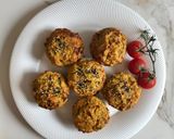 A picture of step 9 of Quick & healthy meat muffins.
