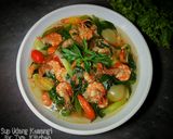Foto langkah ke 3 dari resep Sup Udang Kemangi.