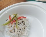 Foto del paso 5 de la receta: Salmón estilo Thai con salsa de coco y mango
