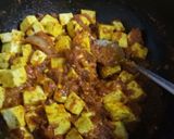 A picture of step 5 of Dhaba Style Paneer Masala.