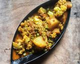 হাতে মাখা ফুলকপির ডালনা (hathe makha dalna recipe in Bengali) রেসিপি ধাপ - 6 ছবি