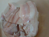 Filete de pescado con leche de coco