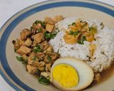 Foto langkah ke 5 dari resep Nasi Bakmoy.