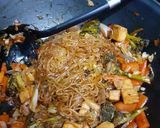Foto del paso 9 de la receta: Fideos orientales agridulces con tofu