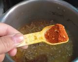 A picture of step 2 of Beef Qeema.