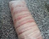 Foto del paso 7 de la receta: Arrollado de carne relleno con papas al horno