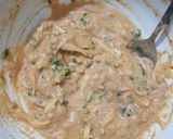 A picture of step 4 of Aloo ke Pakoray.