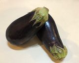 A picture of step 1 of Grilled aubergines 🍆.
