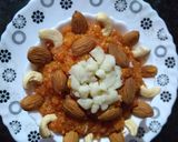 A picture of step 6 of Gajar ka halwa.