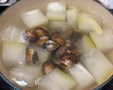 冬瓜蛤蠣湯的食譜步驟3照片