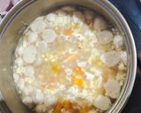 Foto langkah ke 3 dari resep Sup Jagung Bakso Ayam.