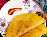 बेसन का क्रिस्पी चीला (besan ka crispy cheela recipe in Hindi) रेसिपी चरण 4 फोटो