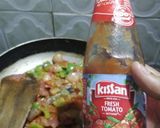 A picture of step 4 of Kadai paneer.