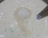 A picture of step 5 of Farali Handvo.