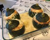 Une image de l'étape 11 de Courgettes rondes farcies jambon fromage au bouillon de courge.