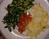 Foto langkah ke 2 dari resep Cumi lombok ijo.