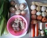 Foto langkah ke 1 dari resep Steamboat Kuah Tomyam a.k.a sukiyaki/shabu-shabu.