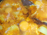Guiso de papas con huevo