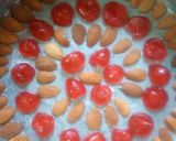 A picture of step 1 of Almonds cherry 🍒 tea cake.