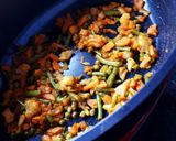 Une image de l'étape 3 de Samoussas aux légumes et bœuf en cocotte.