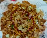 A picture of step 5 of Papri/papdi chat.