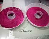 Foto langkah ke 2 dari resep Pudding Buah Naga Lapis Susu.