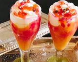 A picture of step 2 of Vanilla Royal falooda.