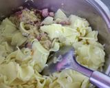 Łazanki z kapustą słodką i kiszoną krok przepisu 3 zdjęcie