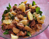 Foto del paso 5 de la receta: Ensalada agridulce de pollo con canónigos